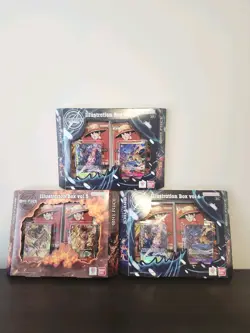 Lot of 3 BANDAI ONE PIECE ILLUSTRATION BOXES VOL 5 & VOL 6 - NEW & SEALED - Image 1