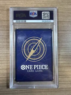 Sanji 2024 One Piece JAPANESE OP07 Alternate Art #064 PSA 10 - Image 2