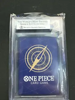 One Piece CCG Awakening Of The New Era Rob Luck SP Parallel Op03 BGS 9 Mint JPN - Image 2