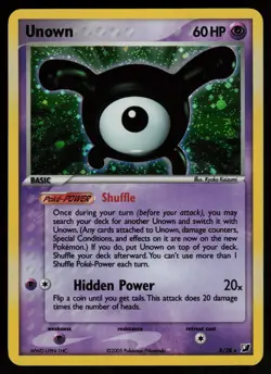 Unown X - X/28 - Pokemon Card Ex Unseen Forces Holo Rare - NM - Image 1