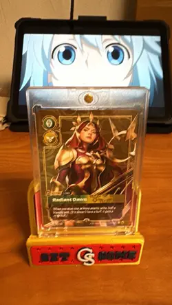 Riftbound LEONA Radiant Dawn METAL Card Houston Prize Wall Exclusive Promo - Image 1