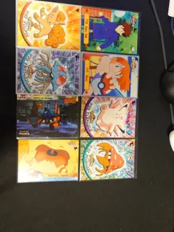 Vintage 1999 Topps TV Animation Edition Pokemon Cards LOT 90's Series 1 - Image 3