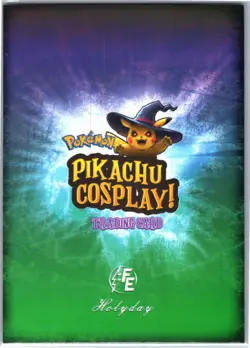 The Mean One Mr Grinch Holo Pikachu Cosplay Set 2025 Pokemon Chase Card 166 - Image 2