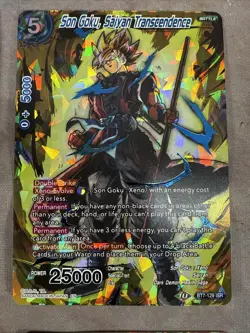 Dragon Ball Super Card Game Iconic Set Rare ISR Lot Gold Foil DBZ Saiyan - Image 3