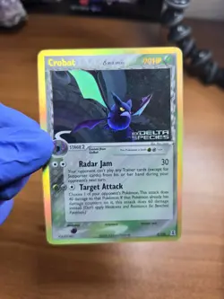 Crobat 2/113 Delta Species Reverse Holo MP Pokemon Card TCG - Image 1