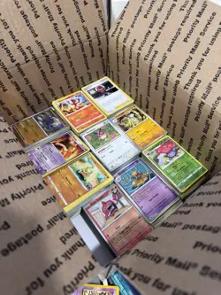 🔥 17lbs 4200+ UNSEARCHED Pokemon Bulk Lot! Some Holos & Vintage Cards LP/NM ✨ - Image 5