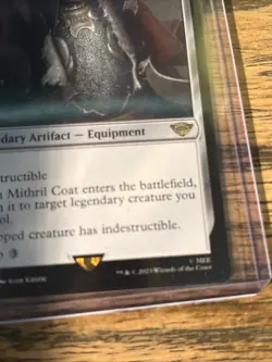 MTG Mithril Coat (245/511) The Lord of the Rings Tales of Middle-earth LP - Image 4