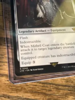 MTG Mithril Coat (245/511) The Lord of the Rings Tales of Middle-earth LP - Image 5