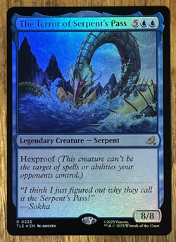 MTG: Avatar: The Last Airbender Eternal-Legal, The Terror of Serpent's Pass-Foil - Image 1