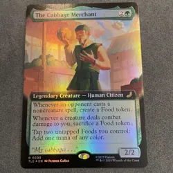 The Cabbage Merchant - #203 Foil Extended Art Foil - Avatar - Mtg - Image 1
