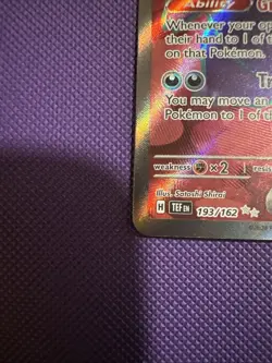 Pokemon Gengar EX Temporal Forces 193/162 Full Art - Image 5