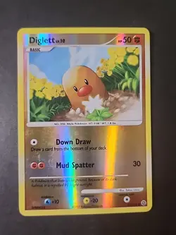 Diglett 85/132 Secret Wonders Reverse Holo Pokemon TCG 2007 LP - Image 1