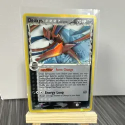 Pokemon Deoxys Delta Species Attack Forme 3/110 Holon Phantoms Holo Rare 70HP - Image 1