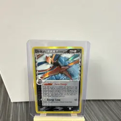 Pokemon Deoxys Delta Species Attack Forme 3/110 Holon Phantoms Holo Rare 70HP - Image 3
