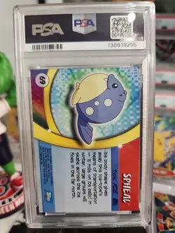 2004 Pokemon Topps Advanced Challenge Spheal Silver Foil #69 PSA / 10 - Image 2