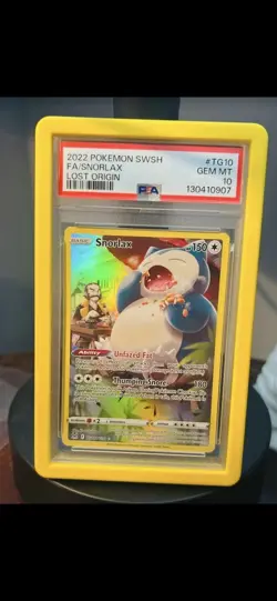PSA 10 Lost Origin Snorlax (2022 Pokemon SWSH) - Image 1