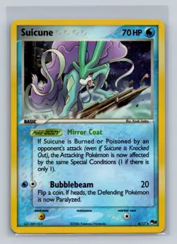 Pokemon TCG 2006 Pop Series 2 Suicune Holo 4/17 - Image 1