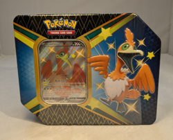 Pokemon Shining Fates Tin CRAMORANT V Factory Sealed New - Image 1