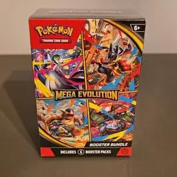Pokemon Mega Evolution Booster Box - 6 Packs - Gardevoir, Lucario - Image 1
