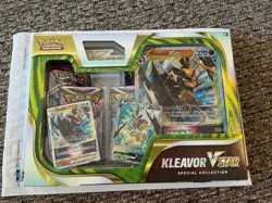 Pokemon TCG: Kleavor VStar Special Collection Box New Factory Sealed - Image 1
