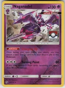 Pokemon TCG Naganadel - (Pokemon League) Promo Reverse Holo 108/214 - Image 1