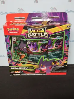Pokemon 2025 Mega Gengar Ex Mega Battle Deck Hunter Ar Sealed - Image 2