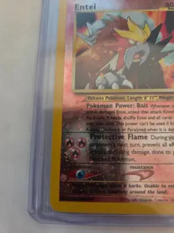 Pokemon TCG Entei Wizards Black Star Promos 34 Holo Promo LP-NM - Image 4