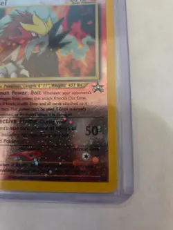 Pokemon TCG Entei Wizards Black Star Promos 34 Holo Promo LP-NM - Image 5