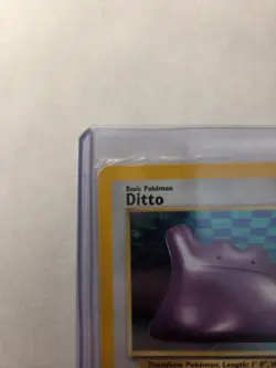 Pokemon English Fossil Ditto Holo #3/62 1999 WOTC Wizards of the Coast LP-NM - Image 2