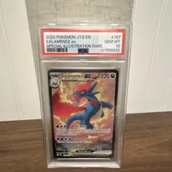 Pokemon Salamence ex 187/159 Special Illustration Rare Holo PSA 10 - Image 1