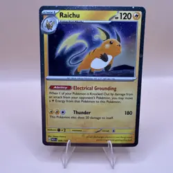 Raichu 026/165 Cosmos Holo 151 Sam's Club Exclusive Promo Pokemon TCG - Image 1