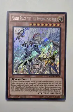 Master Peace, the True Dracoslaying King 1st Ed NM MACR-EN024 Yugioh - Image 1