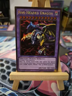 Yu-gi-oh! TCG Five-Headed Dragon PGL2-EN078 1st Edition Gold Rare - Image 1