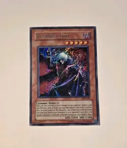 Yugioh Vampire Lord DCR-000 Dark Crisis Unlimited Secret Rare NM - Image 1