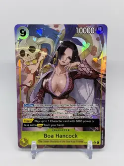 Boa Hancock (Alt Art) OP14-112 SR The Azure Sea’s Seven English One Piece TCG - Image 1