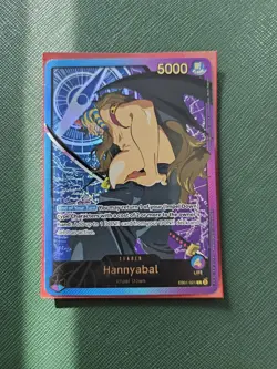 Gold SPR Leader Hannyabal [EB01-021] From EB02 - One Piece TCG English [NM+] - Image 1