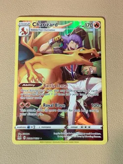 Charizard TG03/TG30 SWSH Lost Origin Trainer Gallery Pokemon TCG Card NM - Image 1