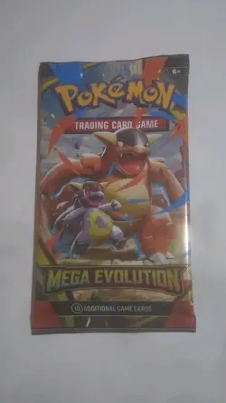 Pokemon Mega Evolution Pack - Factory Sealed-10 Cards - Image 1