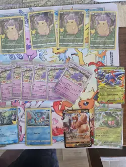 Huge lot (32) of Pokemon Cards Promos Pikachu Celebrations Gengar 151 Mimikyu - Image 4