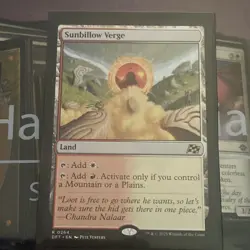 Sunbillow Verge Aetherdrift Regular Card 264 Rare NM Condition - Image 1