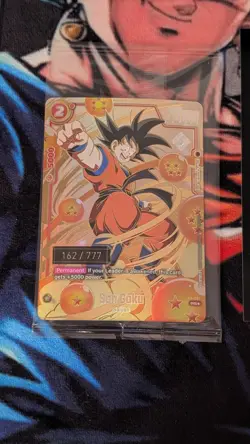 dragon ball Fusion World promo serial card Son goku fp-001 - Image 1
