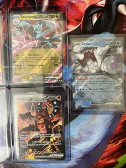 Pokemon EX card lot - 14 cards - Mega Lucario, Hydreigon, Zoroark, Salamence - Image 2