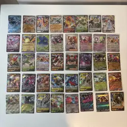 🚨 Pokemon TCG LOT 🚨 Mix LOT of 40 Cards V, VMAX, EX, Trainer - Image 1