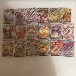 Pokemon TCG Vmax Only Card Lot Of 18 Sword & Shield Full Art No Duplicates - Image 1