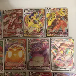 Pokemon TCG Vmax Only Card Lot Of 18 Sword & Shield Full Art No Duplicates - Image 3