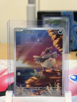 Pokemon TCG 2025 White Flare Vullaby Illustration Rare Card 144/086 - Image 1
