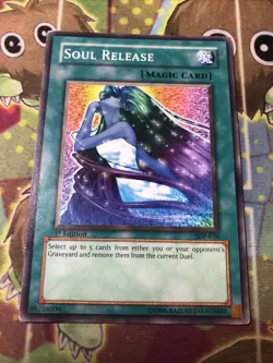Yu-Gi-Oh TCG Soul Release SDP-036 1st Edition Common Card Played LP - Image 1