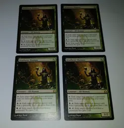 MTG Deathrite Shaman Return To Ravnica Regular Rare x4 PLAYSET 4 NM & LP - Image 1