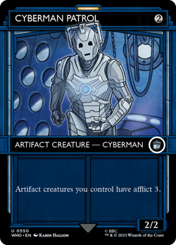 Cyberman Patrol (Showcase) [Doctor Who] Foil Near Mint - Image 1