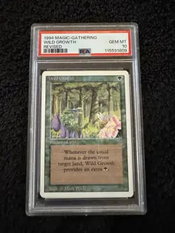 Wild Growth Revised Edition Regular PSA 10 - Image 1